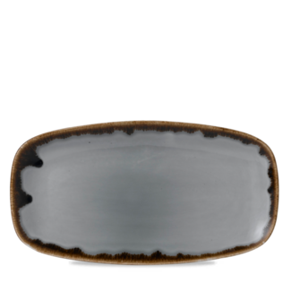 Dudson Servies Horeca Kwaliteit Dudson | Harvest Grey Chefs Oblong Bord 35x18cm Dudson Servies Horeca Kwaliteit Dudson | Harvest Grey Chefs Oblong Bord 35x18cm