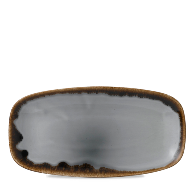 Dudson Servies Horeca Kwaliteit Dudson | Harvest Grey Chefs Oblong Bord 29x15cm