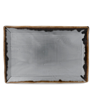 Dudson Servies Horeca Kwaliteit Dudson | Harvest Grey Rectangle Tray 34x23cm