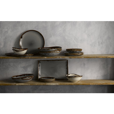 Dudson Dudson | Harvest Grey Rectangle Tray 34x23cm