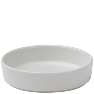 Nourish White Straight Sided Dish 17cl