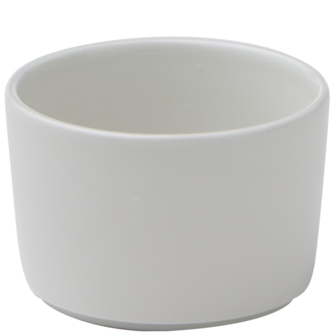 Nourish White Sided Small Bowl 230 ml 12/box