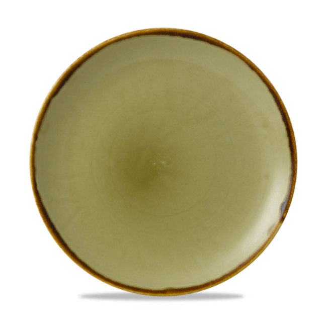 Dudson Servies Horeca Kwaliteit Harvest Green Coupe Plate 26cm 12/box