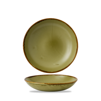Dudson Servies Horeca Kwaliteit Dudson | Harvest Green Coupe Bowl 24cm/113cl Dudson Servies Horeca Kwaliteit Dudson | Harvest Green Coupe Bowl 24cm/113cl