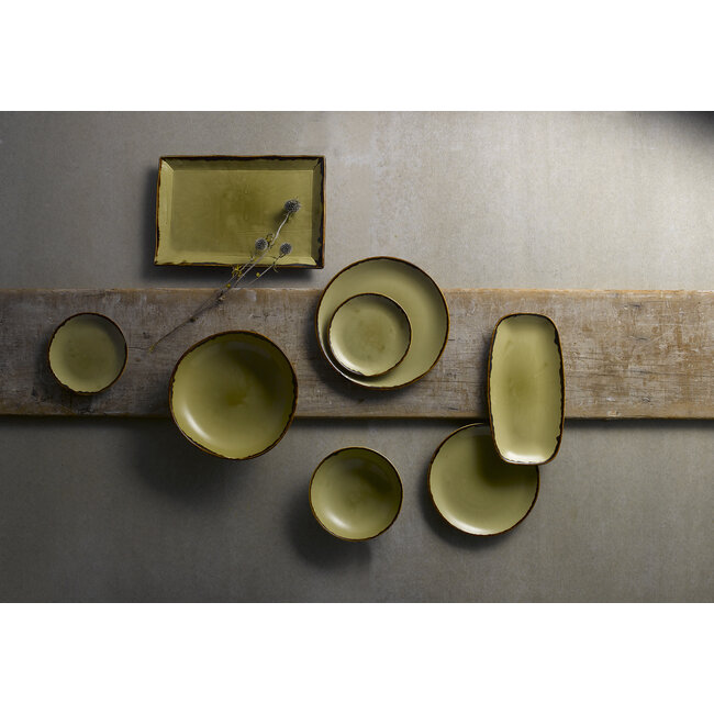 Dudson Servies Horeca Kwaliteit Harvest Green Coupe Bowl 24,8cm 12/box