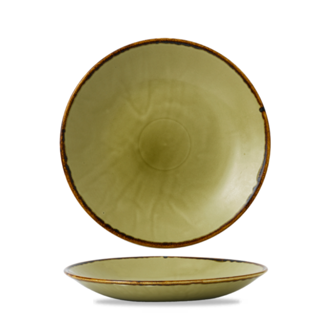 Dudson Servies Horeca Kwaliteit Harvest Green Deep Coupe Plate 28,1cm 12/box