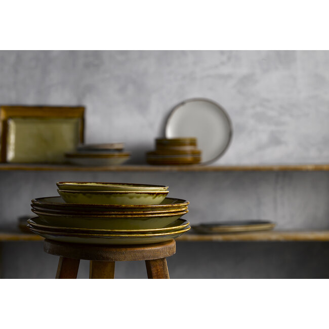 Dudson Servies Horeca Kwaliteit Harvest Green Deep Coupe Plate 28,1cm 12/box