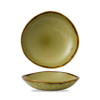 Dudson Servies Horeca Kwaliteit Dudson | Harvest Green Round Bowl 25cm/110cl38oz