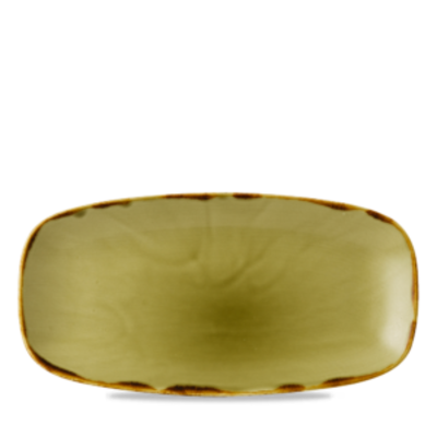 Dudson Dudson | Harvest Green Chefs Oblong Bord 29x15cm