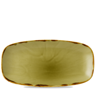 Dudson Servies Horeca Kwaliteit Dudson | Harvest Green Chefs Oblong Bord 35x18cm
