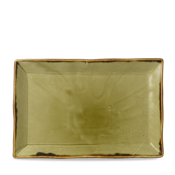 Dudson Dudson | Harvest Green Rectangle Tray 28x19cm