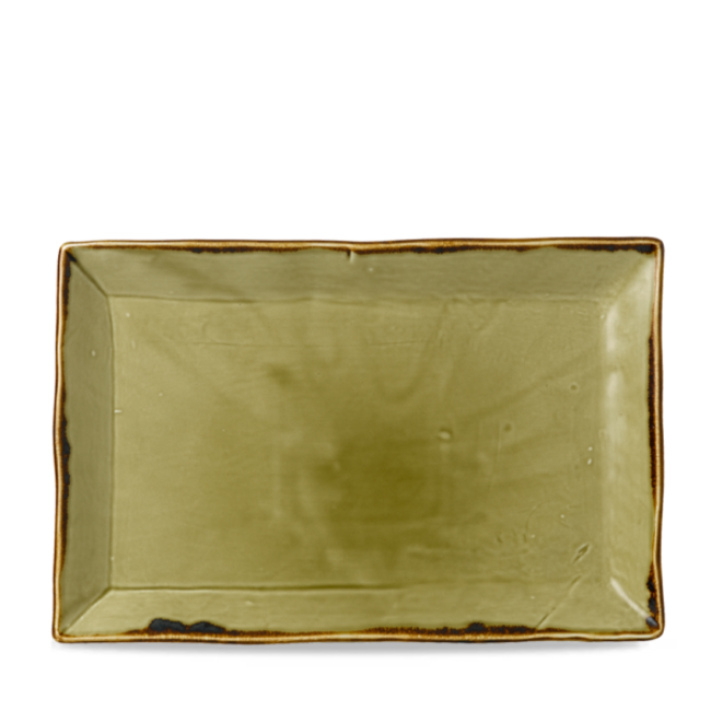 Dudson Servies Horeca Kwaliteit Harvest Green Rectangle Tray 28x19cm 6/box