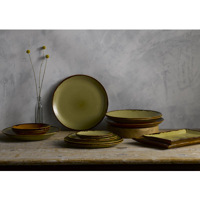 Dudson Dudson | Harvest Green Rectangle Tray 28x19cm