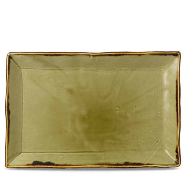 Dudson Servies Horeca Kwaliteit Harvest Green Rectangle Tray 34,5x23,3cm 6/box