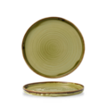 Dudson Servies Horeca Kwaliteit Dudson | Harvest Green Walled Bord 21cm