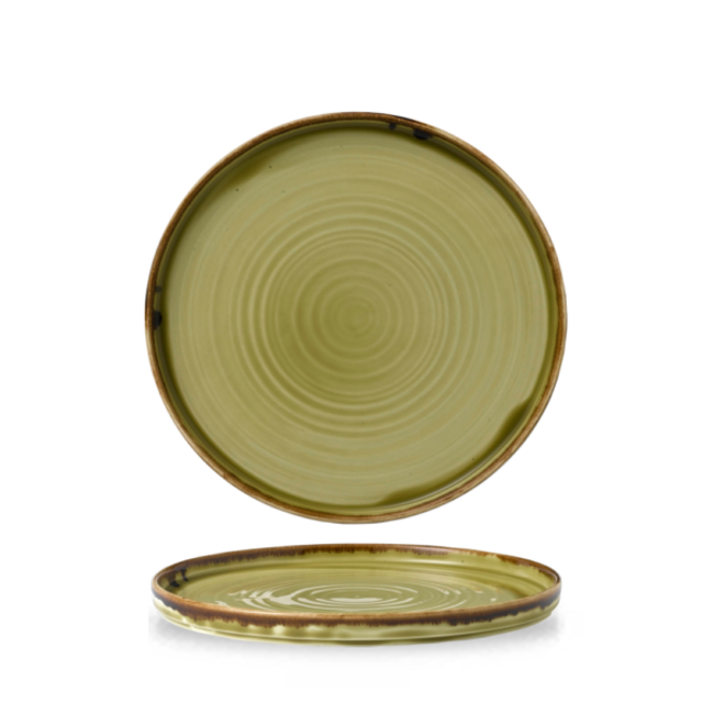Dudson Servies Horeca Kwaliteit Harvest Green Walled Plate 21cm 6/box