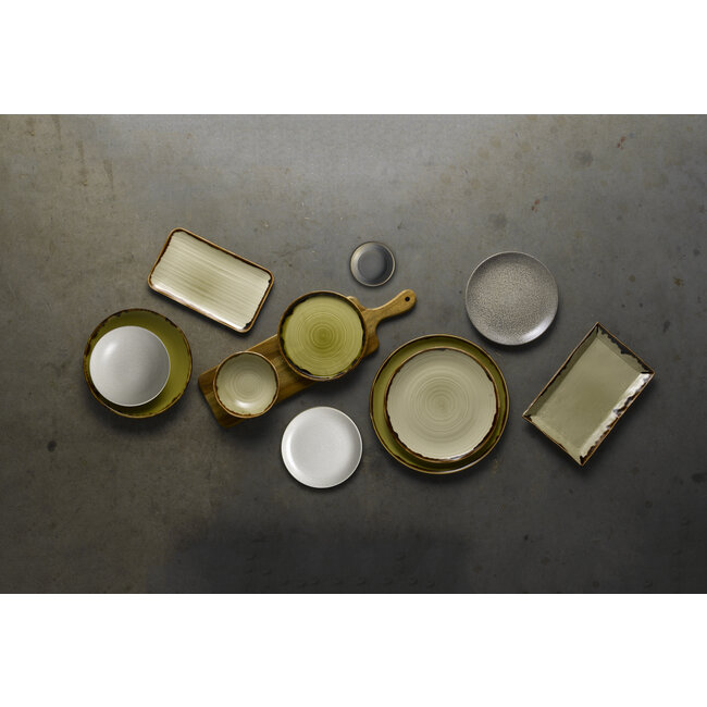 Dudson Servies Horeca Kwaliteit Harvest Green Walled Plate 21cm 6/box