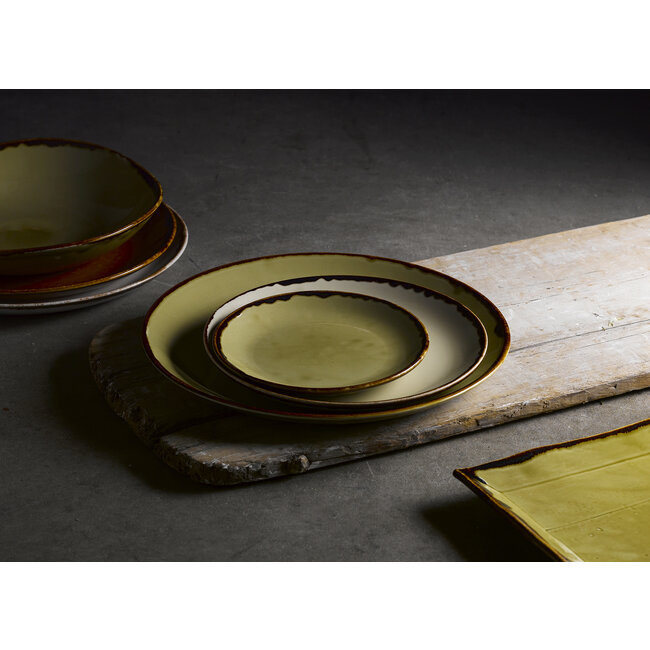 Dudson Servies Horeca Kwaliteit Harvest Green Coupe Plate 32,4cm 6/box