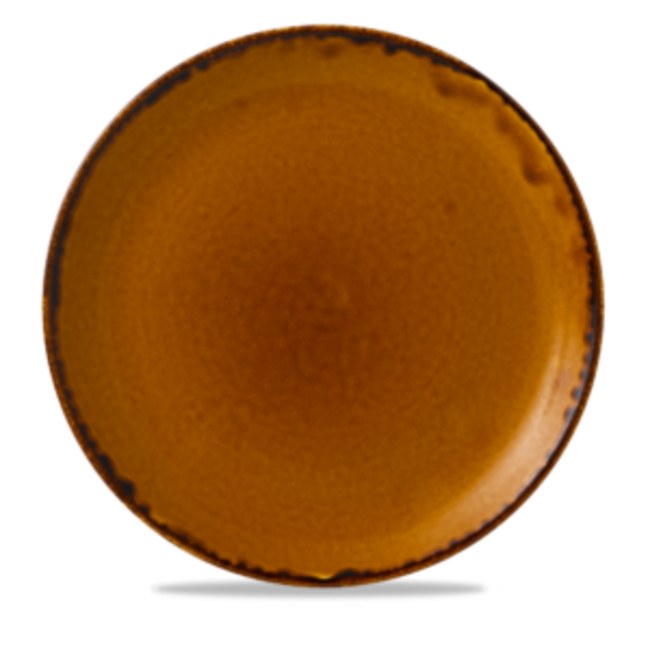 Dudson Servies Horeca Kwaliteit Harvest Brown Coupe Plate 28,8cm 12/box
