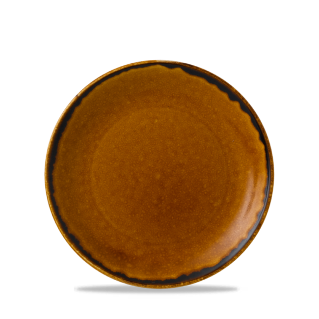Dudson Servies Horeca Kwaliteit Harvest Brown Coupe Plate 16,5cm 12/box