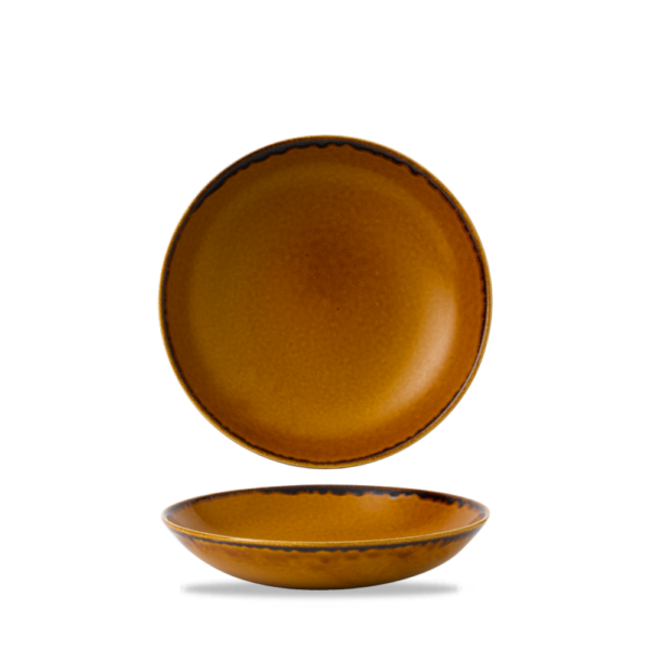 Dudson Servies Horeca Kwaliteit Harvest Brown Coupe Bowl 18,2cm 12/box