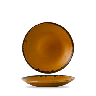 Dudson Servies Horeca Kwaliteit Dudson | Harvest Brown Deep Coupe Bord 25cm/3cm