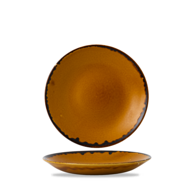 Dudson Servies Horeca Kwaliteit Harvest Brown Deep Coupe Plate 25,5cm 12/box