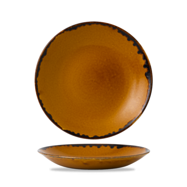 Dudson Servies Horeca Kwaliteit Harvest Brown Deep Coupe Plate 28,1cm 12/box