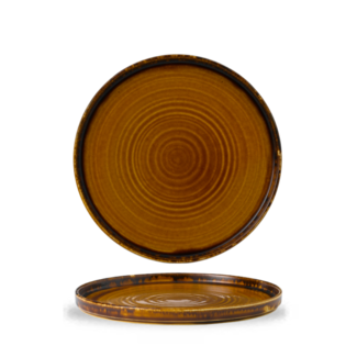 Dudson Servies Horeca Kwaliteit Dudson | Harvest Brown Walled Bord 26cm