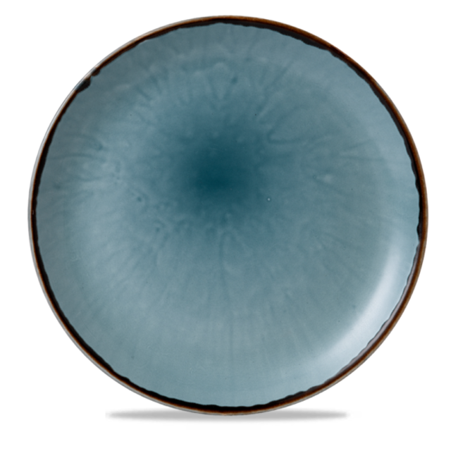 Dudson Servies Horeca Kwaliteit Harvest Blue Coupe Plate 28,8cm 12/box