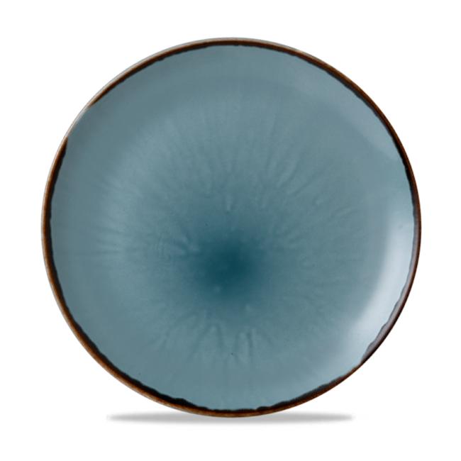 Dudson Servies Horeca Kwaliteit Harvest Blue Coupe Plate 26cm 12/box