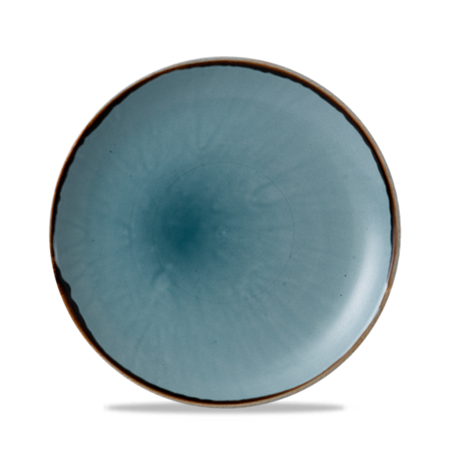 Dudson Servies Horeca Kwaliteit Harvest Blue Coupe Plate 21,7cm 12/box