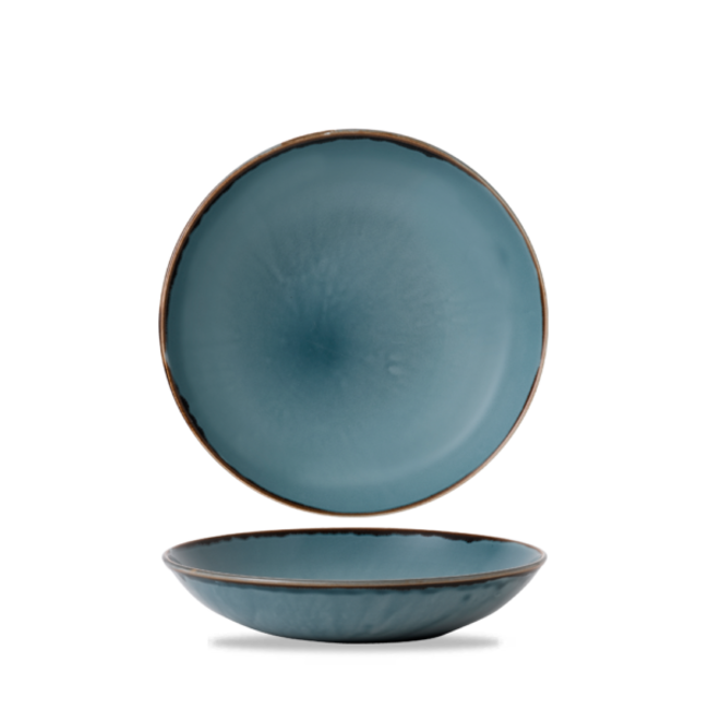 Dudson Servies Horeca Kwaliteit Harvest Blue Coupe Bowl 24,8cm 12/box