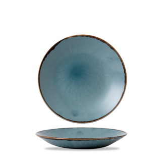 Dudson Servies Horeca Kwaliteit Dudson | Harvest Blue Deep Coupe Bord 25cm/3cm Dudson Servies Horeca Kwaliteit Dudson | Harvest Blue Deep Coupe Bord 25cm/3cm