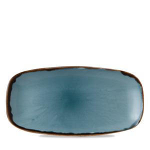 Dudson Servies Horeca Kwaliteit Dudson | Harvest Blue Chefs Oblong Bord 29x15cm