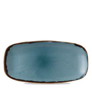 Dudson Servies Horeca Kwaliteit Dudson | Harvest Blue Chefs Oblong Bord 29x15cm Dudson Servies Horeca Kwaliteit Dudson | Harvest Blue Chefs Oblong Bord 29x15cm