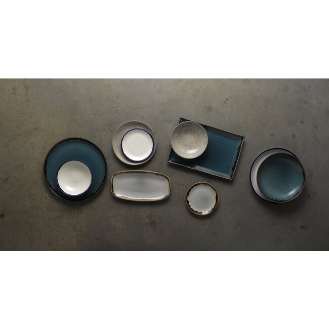 Dudson Servies Horeca Kwaliteit Harvest Blue Rectangle Tray 28x19cm 6/box