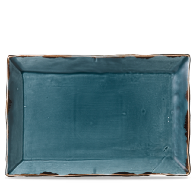Dudson Servies Horeca Kwaliteit Harvest Blue Rectangle Tray 34,5x23,3cm 6/box