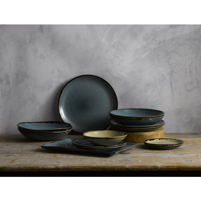 Dudson Servies Horeca Kwaliteit Harvest Blue Rectangle Tray 34,5x23,3cm 6/box