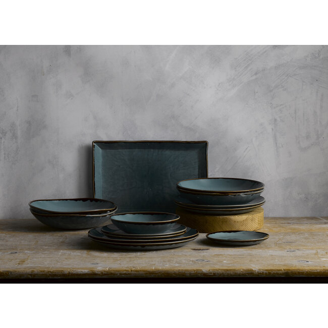 Dudson Servies Horeca Kwaliteit Harvest Blue Rectangle Tray 34,5x23,3cm 6/box