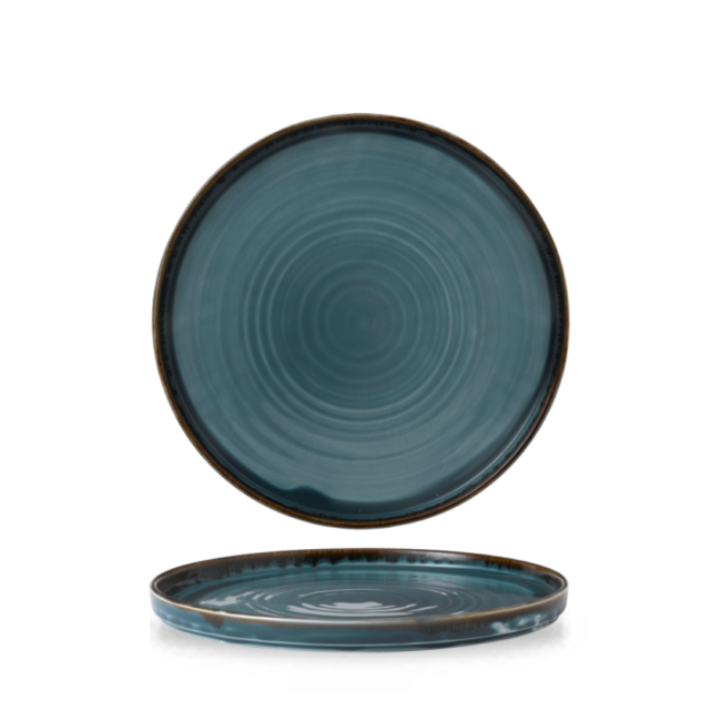 Dudson Servies Horeca Kwaliteit Harvest Blue Walled Plate 21cm 12/box