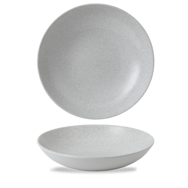 Dudson Servies Horeca Kwaliteit DISCONTINUED Evo Origins Fawn White Coupe Bowl 24,8cm