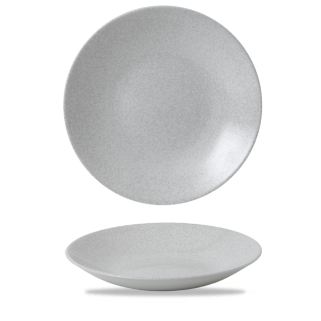 Dudson Servies Horeca Kwaliteit DISCONTINUED Evo Origins Fawn White Deep Coupe Plate 28,1cm
