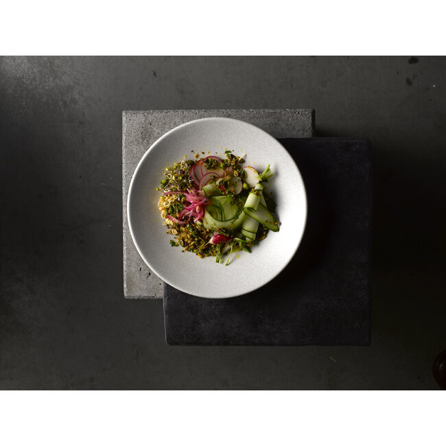 Dudson Servies Horeca Kwaliteit DISCONTINUED Evo Origins Fawn White Chefs Oblong Plate