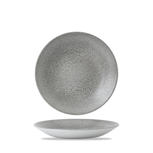 Dudson Servies Horeca Kwaliteit DISCONTINUED Evo Origins Grey Deep Coupe Plate 25,5cm 12/box