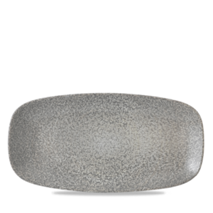 Dudson Servies Horeca Kwaliteit Dudson | Evo Origins Grey Chefs Oblong Bord 29x15cm