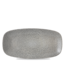 Dudson Servies Horeca Kwaliteit DISCONTINUED Evo Origins Grey Oblong Plate 29,8x15,3cm