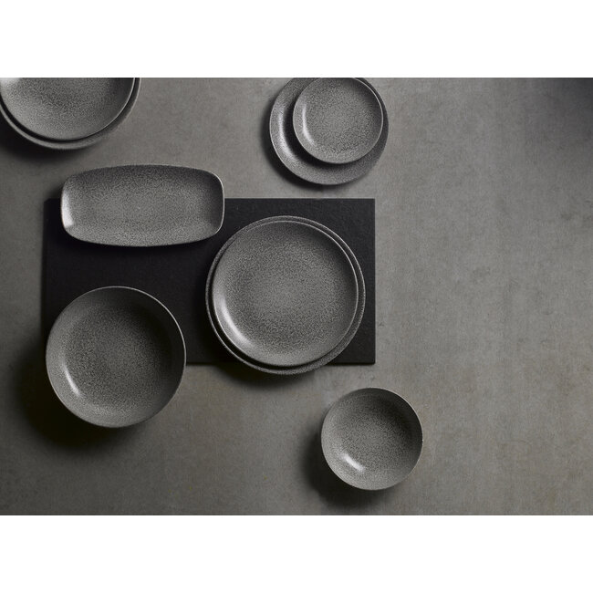 Dudson Servies Horeca Kwaliteit DISCONTINUED Evo Origins Grey Oblong Plate 29,8x15,3cm