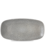 Dudson Servies Horeca Kwaliteit DISCONTINUED Evo Origins Grey Oblong Plate 35,5x18,9cm