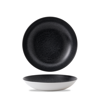 Dudson Servies Horeca Kwaliteit Dudson | Evo Origins Midnight Black Coupe Bowl 24cm/113cl